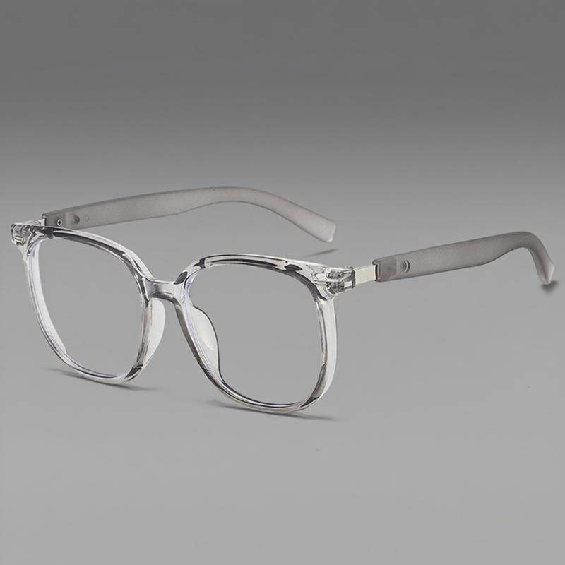 The Large Square Reading Glasses Are Versatile Elegant The Round Frame Of PC Material Modifies Face Shape