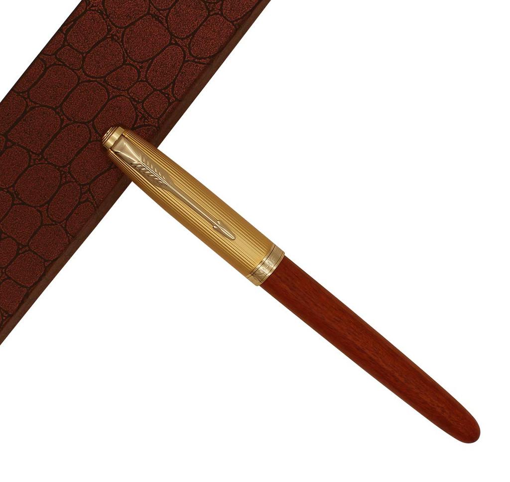 Ranvi Jinhao 85 Fountain Extra Fine Pen, Nib, 0.38mm (Rosewood)