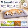 Summer Waterproof Dog Bed All Seasons Oxford Mat Anti-Scratch Thickened Cushion for Small Medium Dogs Cats Mat Pet Supplies