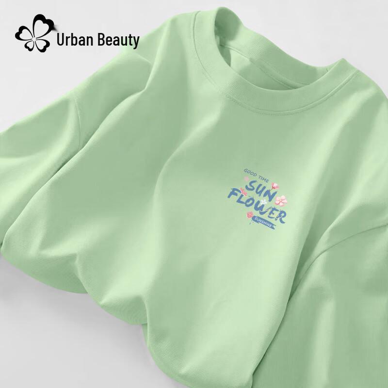 Dushi Liren Women s Pure Cotton Loose-Fit Long-Sleeve T-Shirt S