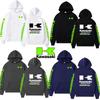 Women's Casual Fashion Pullover Couple Street Sweatshirts Spring and Autumn Men's Kawasaki Motorcycle Logo Print Sports Hoodies