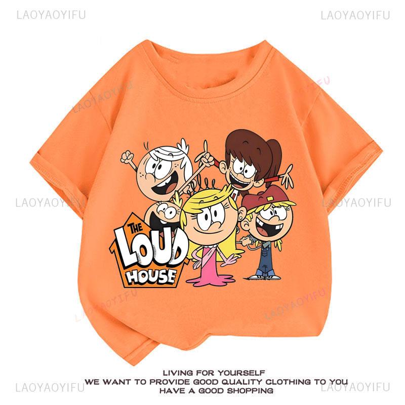 The Loud House TShirt New Fashion Anime Cartoon Comedy Popular Shirts Good Idea Birthday Gifts Y2k Clothes Cotton Tees