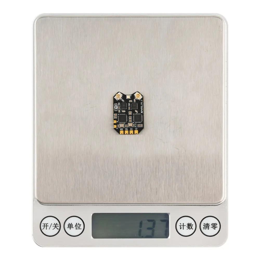 RadioMaster RP4TD ExpressLRS 2.4GHz Diversity Receiver with Dual Antenna for FPV Drone Fixed Wing, RC Model DIY Parts