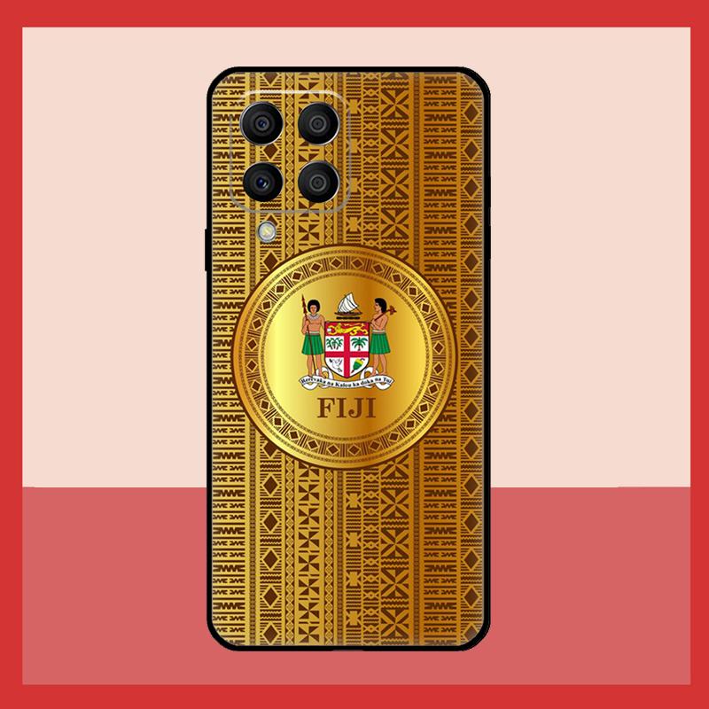 Fijian Masi Tapa Case For Samsung Galaxy M11 M31 M14 M34 M54 M12 M32 M52 M15 M13 M06 M16 M36 M56 M53 M35 M55 Samsung M51
