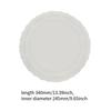 Silicone Placemat Heat Resistant Anti Skid Anti Scratch Easy To Clean for Hotel Restaurants Home Conference Tables Parties