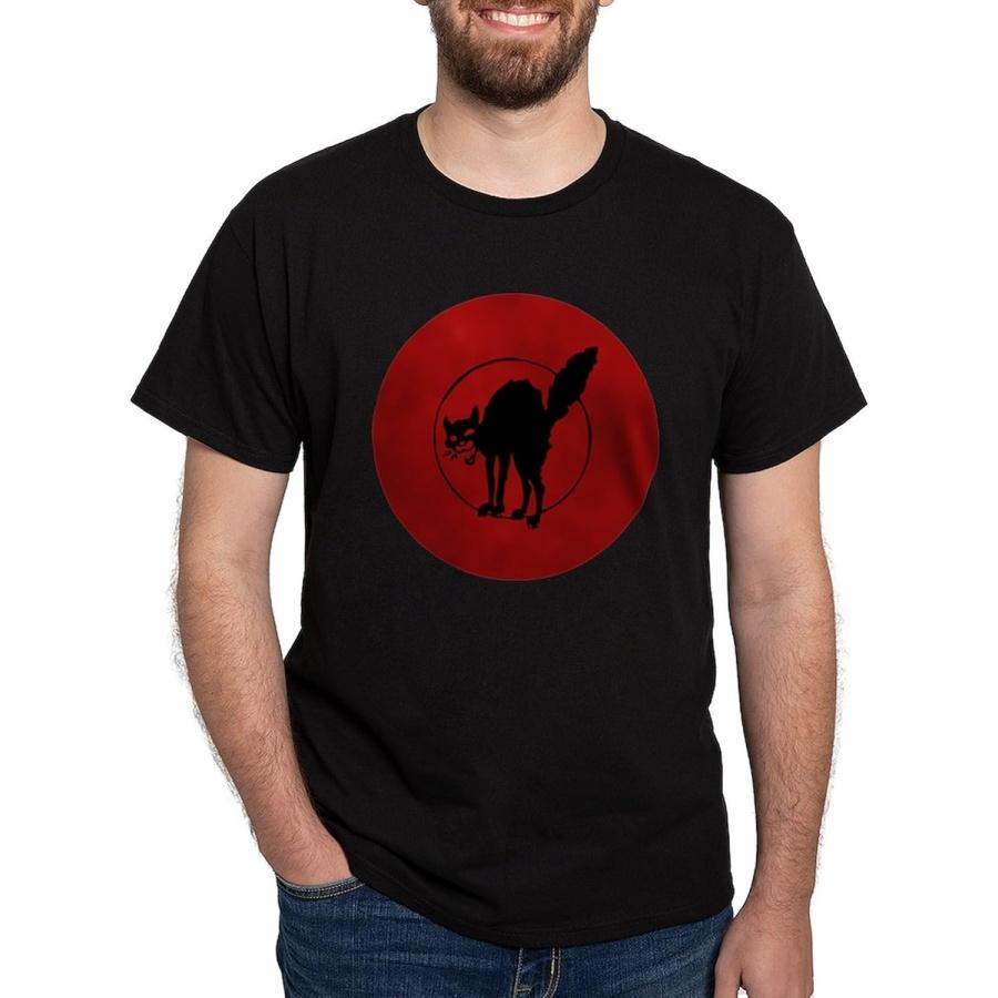 CafePress IWW Cat Logo Dark T Shirt Men s 100% Cotton, Classic Graphic Dark T-Shirt XXXXXL разноцветный