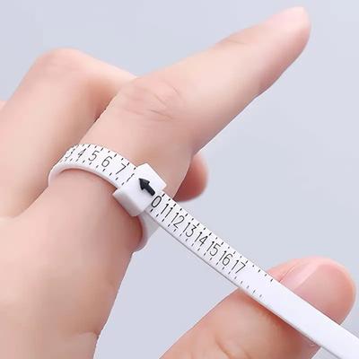Soft Ring Sizer 1pc- Accurate Finger Size Measurement Tool