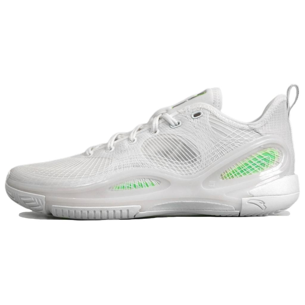 Anta Water Flower 7 Low Basketball Shoes Men Sneaker White 112521131-4