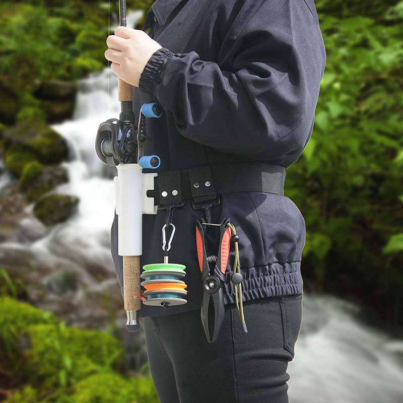 Buy Fishing Rod Holder Fishing Belt Tube Pole Holster An Extra Helping