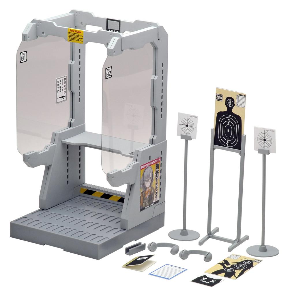 Little Armory LD010 Shooting Range A Plastic Model