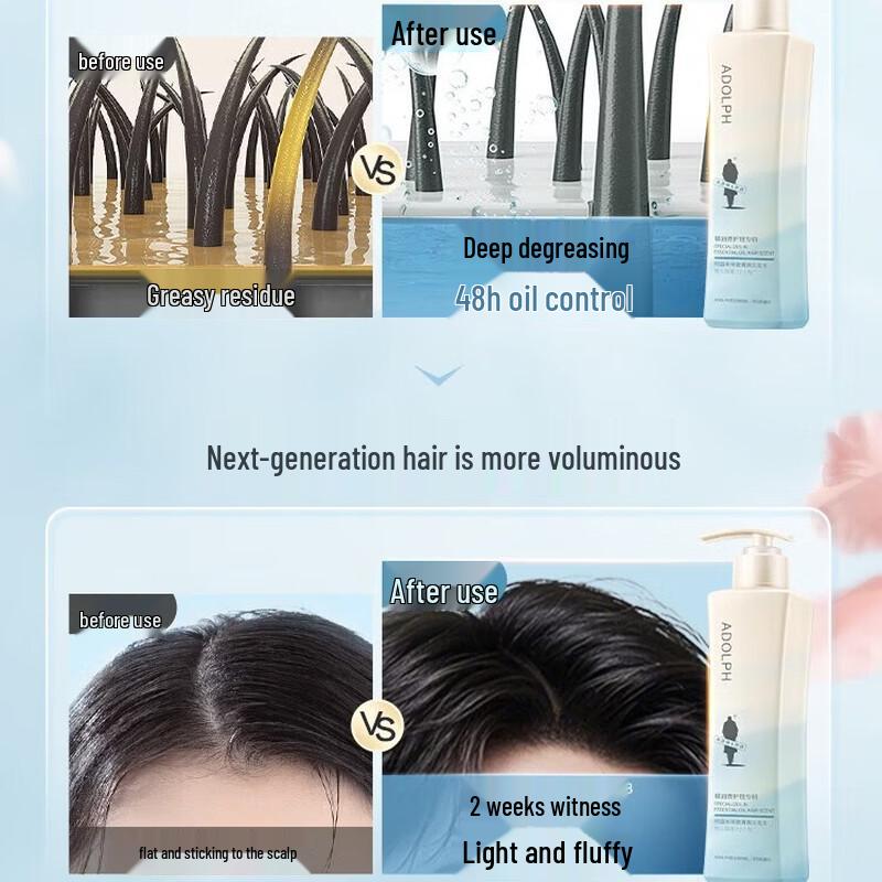 Adolph Refreshing & Oil Control Essential Oil Shampoo
