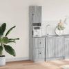 VidaXL Kitchen Cabinet Sonoma Grey 35x50x180 Cm Engineered Wood, Kitchen Cupboard, Kitchenette Unit, Cabinet of 840763