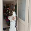 Women Summer Casual French Style Temperament Floral Blouses Loose Lovely Folds Young College