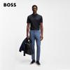 BOSS Men's Striped Art Cotton T-Shirt