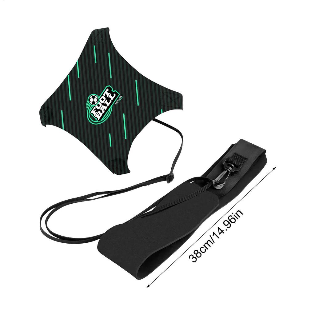 Soccer Trainer Kicking Passing Training Aid Football Kick Throw Solo Trainer For Kids Teen Beginner Indoor Outdoor Backyard