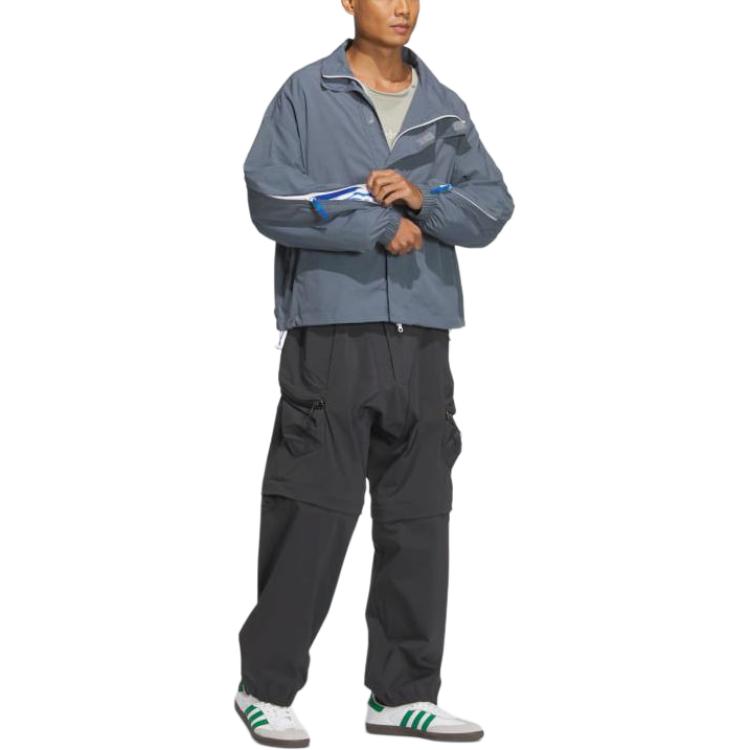 adidas Originals X KR OP Jackets & Coats Unisex Asphalt Gray IZ4918
