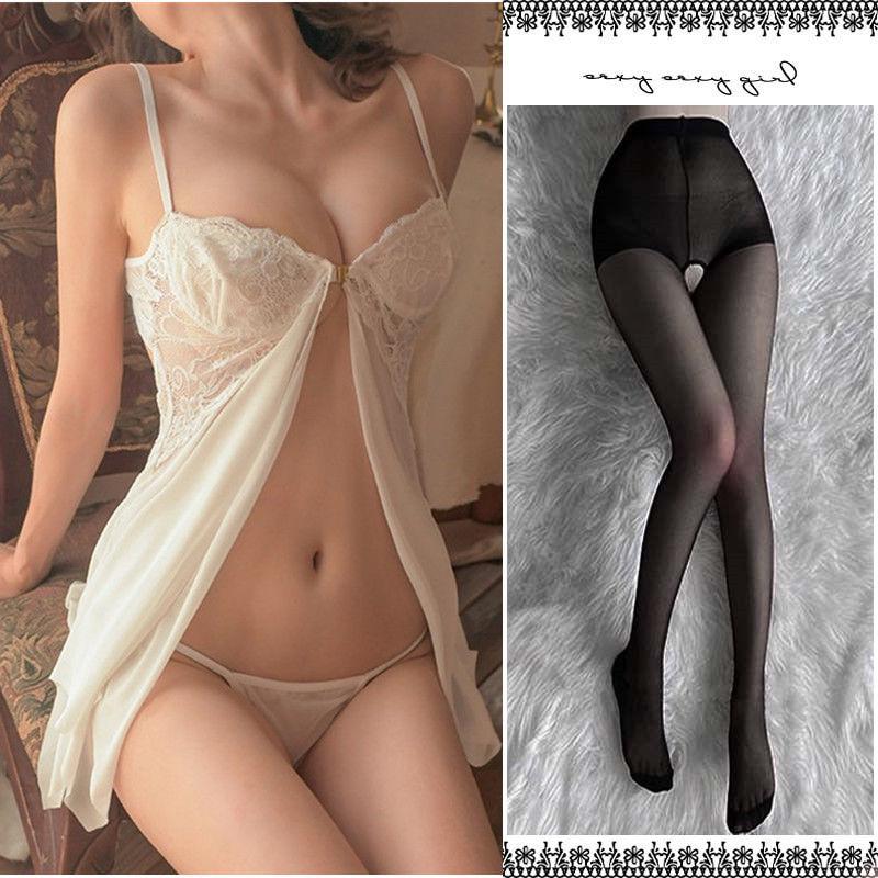 The Violent Consort's Lingerie: Passionate Flirt Nightgown Set for Enhanced Small Busts - Sexy Sleepwear for Women