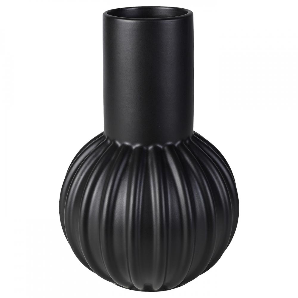 

ИКЕА СКОГТУНДРА СКОКТУНДРА Ваза, черный 27 см