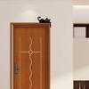 Cat Door Topper Decorative Door Topper Wooden Cat Shape Wall Decoration For Halloween Apartment Dwellers Outdoor Event Hosts