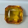 8.74 Ct AA+ Natural Ceylon Sapphire Yellow Square Cut Gemstones CERTIFIED Loose