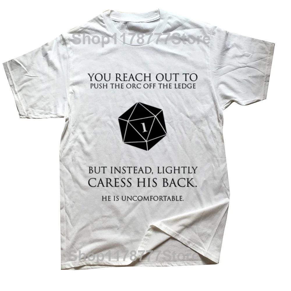 Dungeon and Dragon Meowster Men Women T Shirts Apparel Funny Tees TShirt Pure Cotton Gamer Lover Birthday Gift Clothing