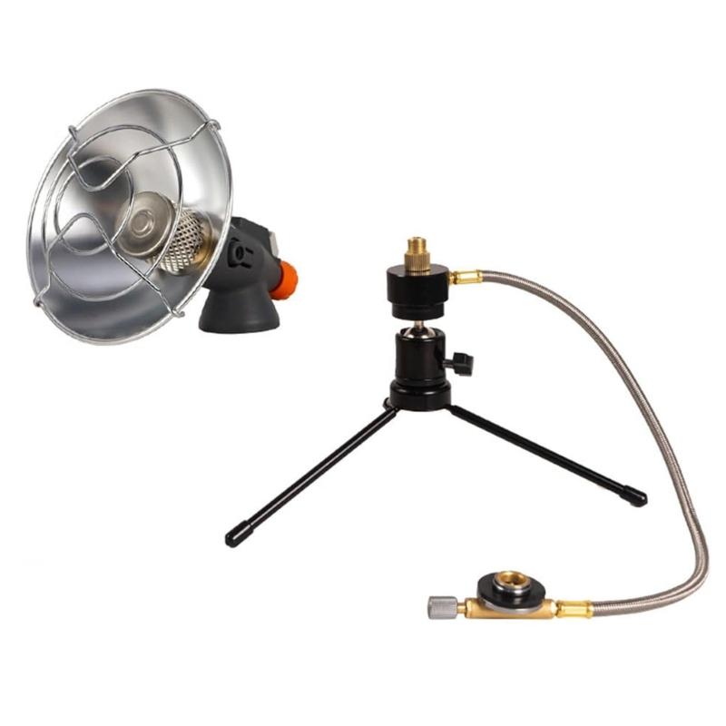 Compacts Camping Heater With Stable Tripods Base Efficient Heating For Outdoor Weather Resistant Multiple
