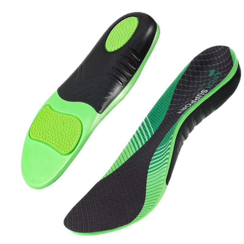 Cross-Border Shock Absorption Arch Support Insoles for Flat Feet and Foot Eversion