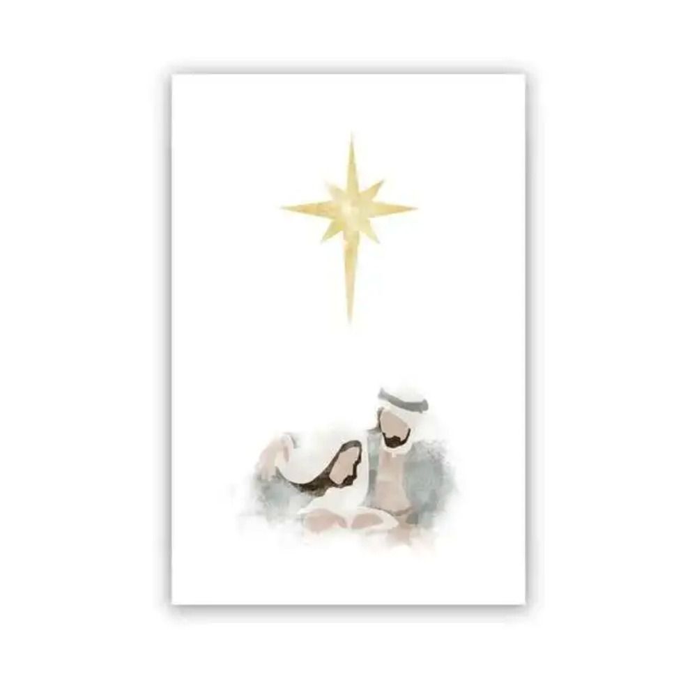 Vintage Christmas Metal Wall Decoration, Holiday Sticker Sign