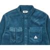 Palace Cargo Cord Shirt Blue Men Tops P23SHT072