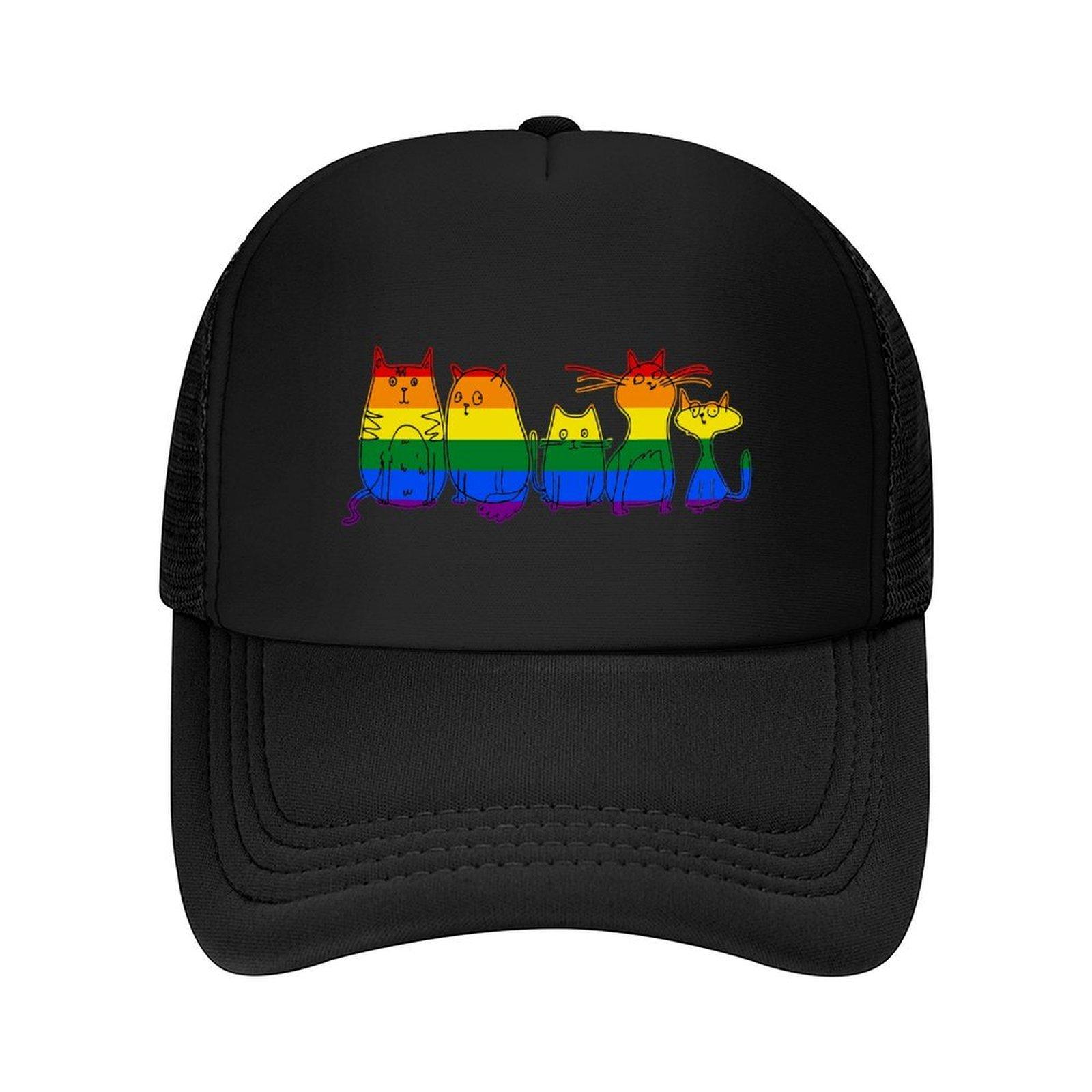 

Pride CATS Cute Cap Cute Cats Cap Hat Gift Baseball Cap luxury caps sun caps Kids Hat Sunscreen Mens Hats Womens