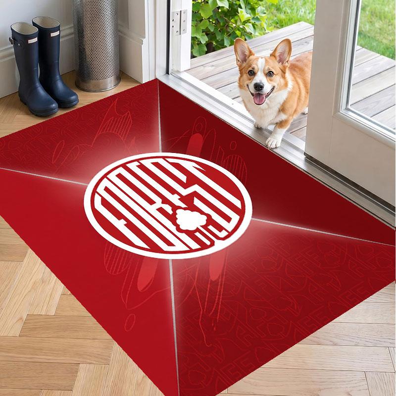 Soft Floor Carpet Nottingham Forest Pattern Area Rug Decorative Mat For Home Room Decoration
