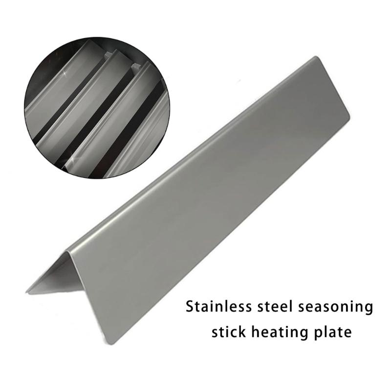 Set of 5 Stainless Steel Heat Plates Heat Distribution Plate Grills Accessories Replacement Part for Various Models