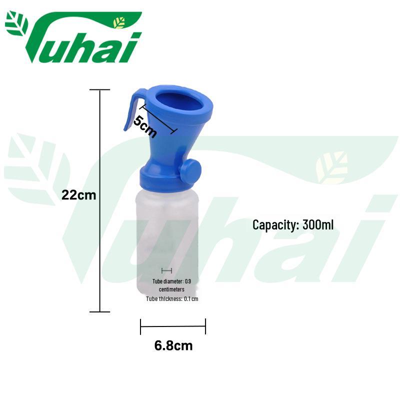 Medicated Foam Bath Cup for Nipple Disinfection and Milking Parlor Use