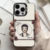 Coque de téléphone talentueuse B-Bruno M-Mars pour iPhone17,16,15,14,13,12,11 Plus,Pro Max Couverture plaquée Candy Noir Argent