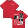 Singer Dani Fernandez La Jauria Album Tour T Shirts Unisex Women Casual Cotton Short Sleeve Tshirt Fashion Retro Oversized T Shirt