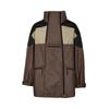 Men's H-Shape Hooded Short Windbreaker Jacket