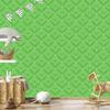 Wallpaper Geometric rhombuses green, center green 50x1000