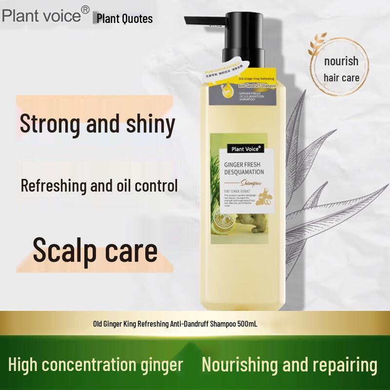 

Plant Language Old Ginger King Oil Control Anti-Dandruff Shampoo