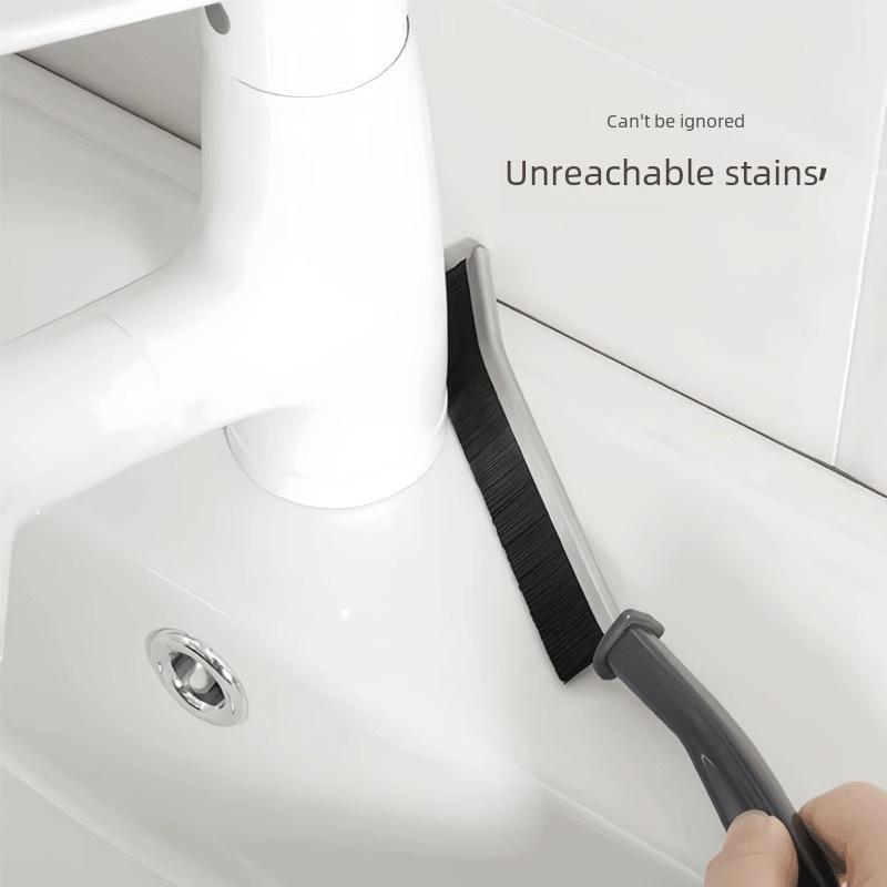 Multi-Purpose Wall-Mount Crevice Brush for Bathroom, Kitchen & Windows