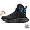 Men's Work Safety Boots Anti-smash and Anti-puncture Steel Toe Protective Shoes Men Breathable and Comfortable High-top Boots