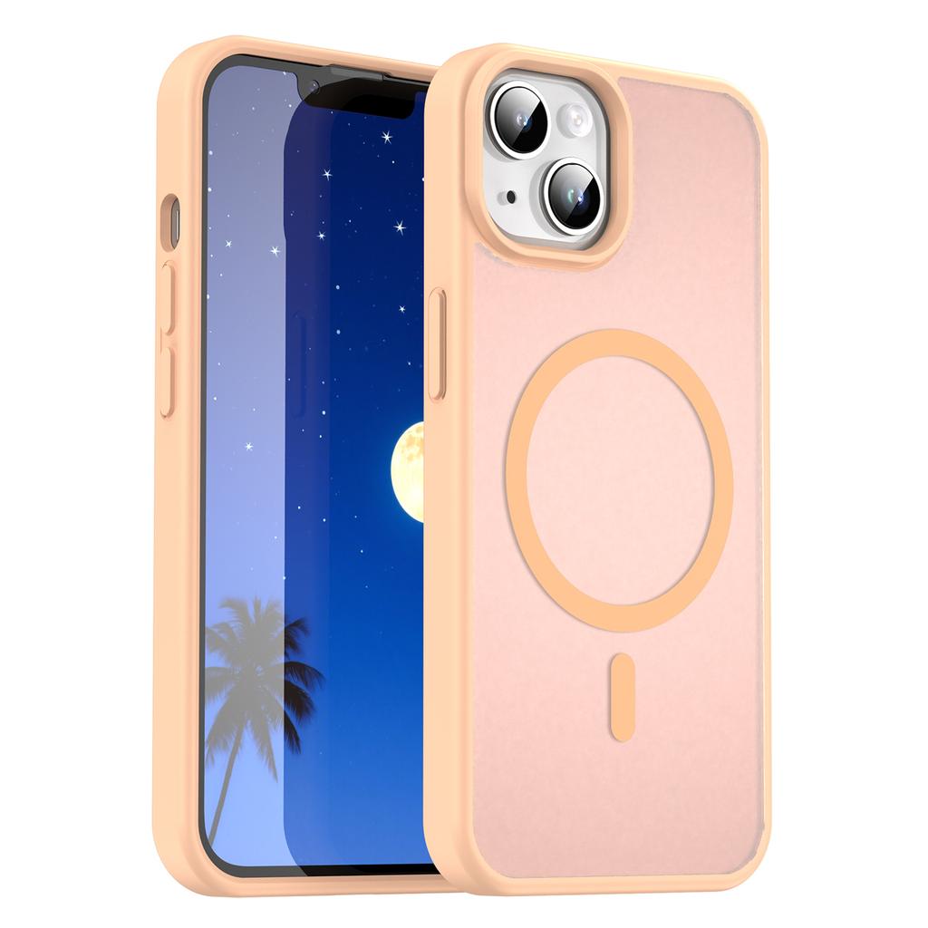 iPhone 14 Magsafe Phone Case,Translucent Matte Shockproof Magnetic Phone Cover for iPhone 14