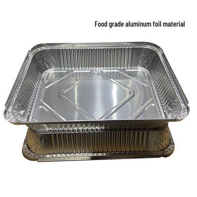 ZISIZ Large Thickened Disposable Aluminum Foil Roasting Pans