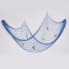 Coastal Charm Cotton Fishing Net Decoration Sea Inspired Wall Art for Living Room and Bedroom 59x79in