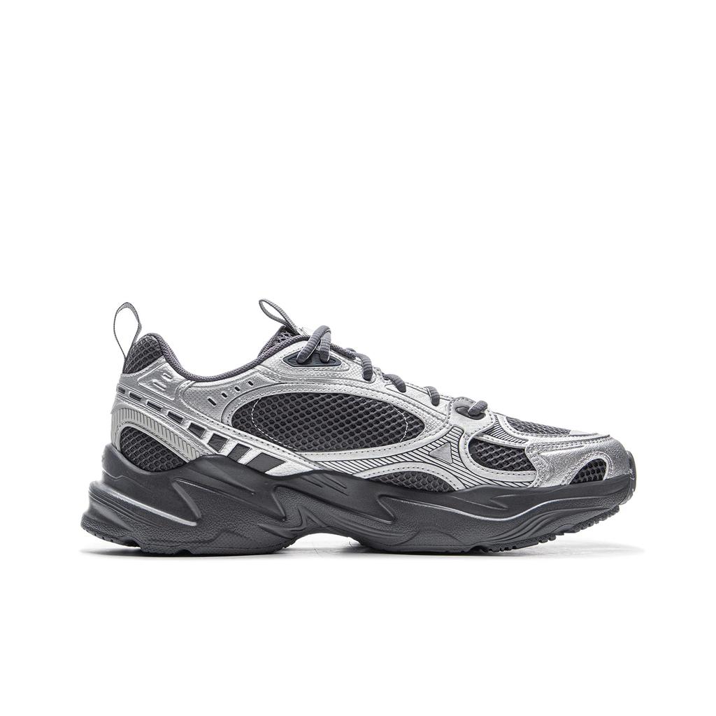 Li Ning Meteor 2K Classico Moda Versatile Retro Confortevole Ammortizzante Antiscivolo Resistente all'Usura Scarpe Basse da Papà Uomo sneaker AGCV113-3