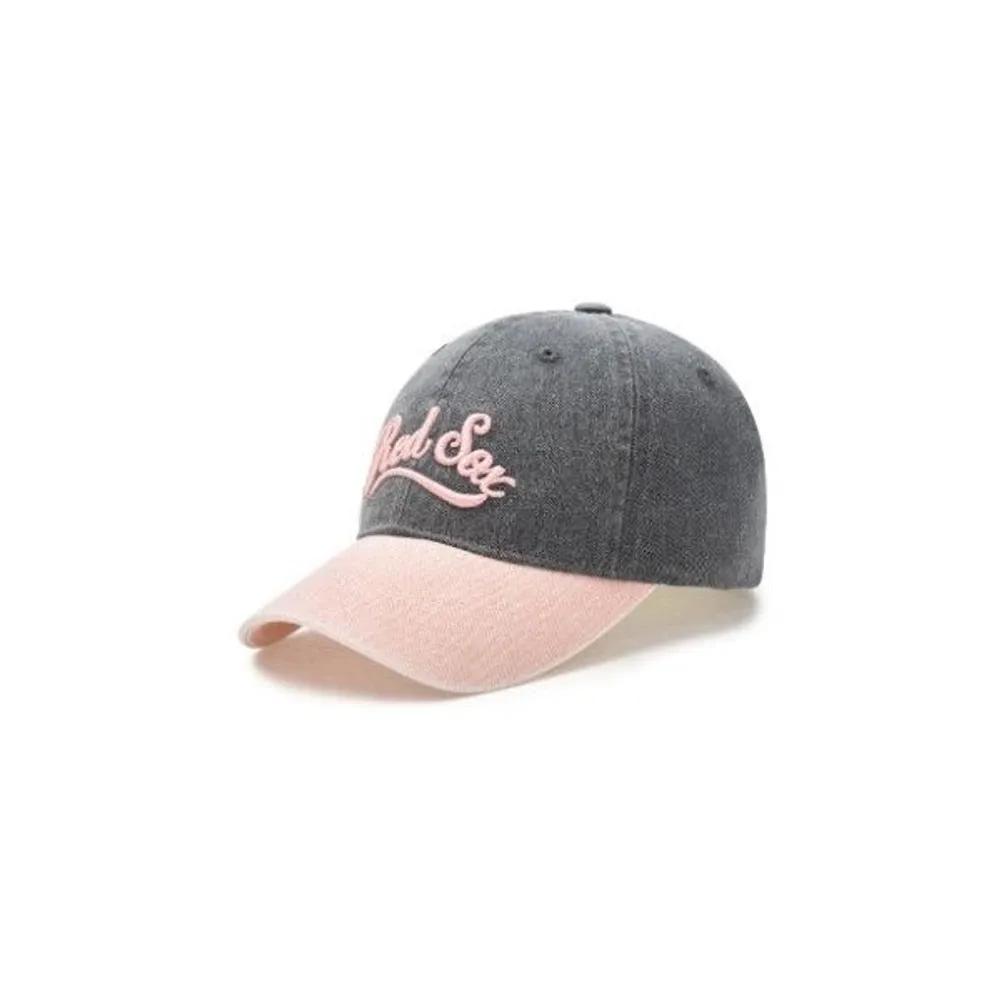 [MLB] Cap NQK 7ACPVT85N-43CGS Vintage Washed Contrast Brim Ball Cap Boston Red Sox F2