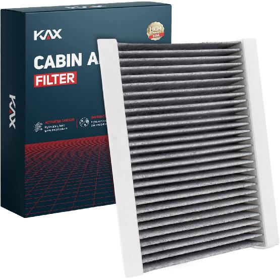 KAX Premium Cabin Air Filter with Dual Active Carbon, CF10550 Replacement for Nissan Rogue 2008-2013, Rogue Select 2014-2015, Sentra 2007-2012,