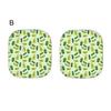2Pcs Plants Pattern Sun Shades Reflective Windshield Covers Foldable UV Protection Vehicles Sun Visor for Cars SUVs