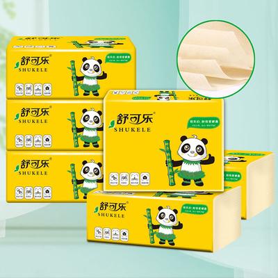 60Pcs/Pack Nature Bamboo Soft Paper Napkin For Table Dinner Paper Tissues