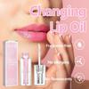 EELHOE Color Changing Lip Oil Reduces And Smooths Fine Lines On Lips, Moisturizes And Prevents Dry Cracking And Color Changing Lip Care