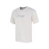 ASICS T Shirts Unisex Ecru Crew Neck Moderate 2063A454-201